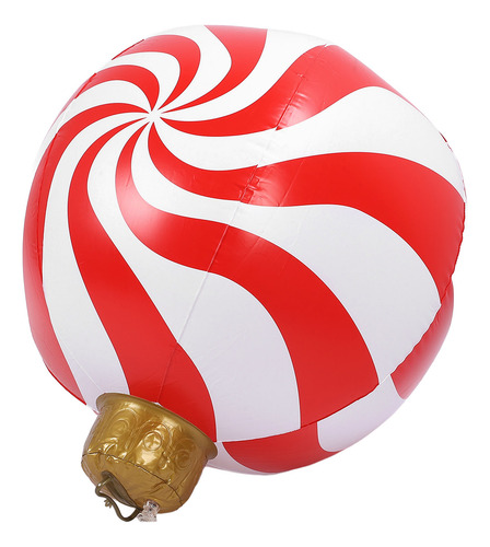 Bola De Navidad Inflable De Pvc De 23.62 Pulgadas Con Forma