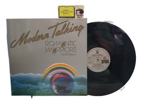 Lp - Acetato - Modern Talking - Romantic Warriors - 1987