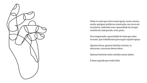 As Maos Da Obra, De Zonis, Shirlei., Vol. 1. Editorial Editora Olhares, Capa Mole, Edição 1 Em Português, 2024