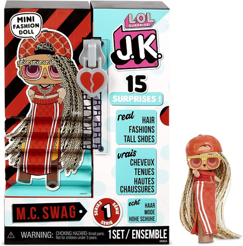 Lol Surprise Jk Mini Muñeca De Moda 15 Sorpresas