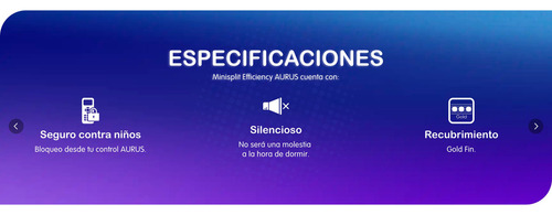 Minisplit Aurus 1 Tonelada 110v Frio Calor Aru-h12a1/of Blanco