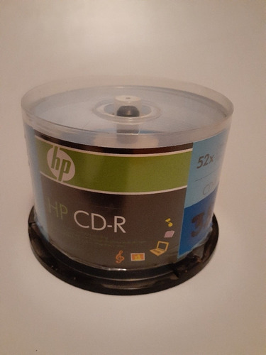 35 Cd-r Vírgenes Hp 700mb De Data Y 80 Minutos De Música 