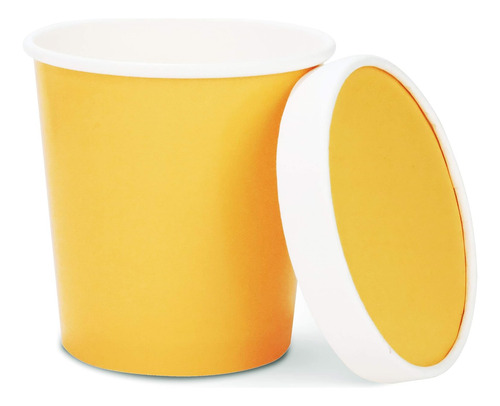 Envases De Helado Glowcoast Con Tapa - Recipiente De Alma...