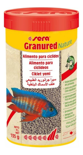 Alimento Sera Granured 250ml 135gr, Ciclidos Carnivoros