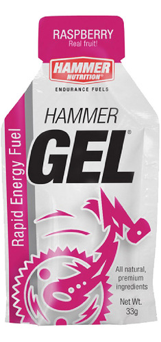Gel Hammer Energizante En Sobre 33g Natural Vegan