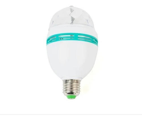 Lampara Led Giratoria 3w Rgb Foco 3 Colores Bolichera
