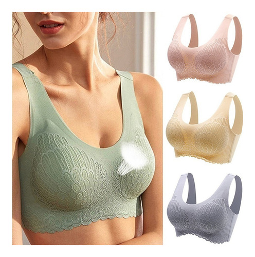 3 Bra 5d Comfort Plus Sujetador Moderno Pechos Baratos