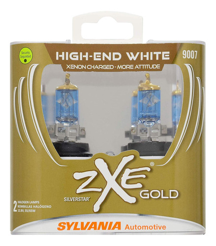 Bombilla Halogena Alto Rendimiento Silverstar Zxe Gold 9007