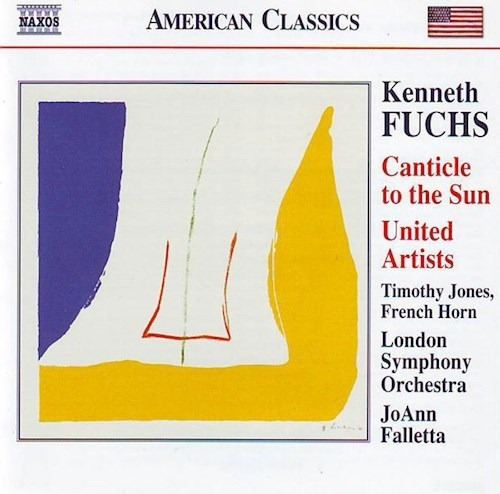 Canticle In The Sun/jones - Fuchs (cd) 