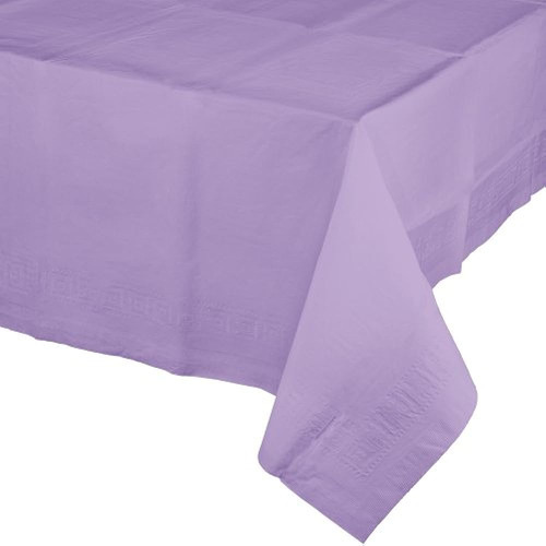 Creative Converting Paper Banquet Table Cover Luscious Laven