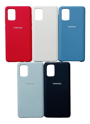 Silicone Case Unicolor Samsung A71