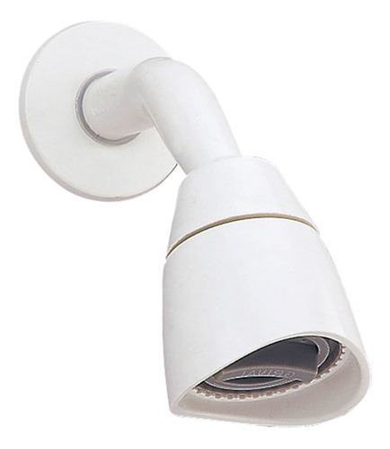 Regadera Oval Blanca