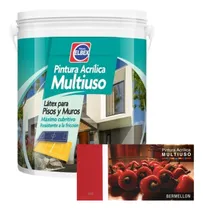 Comprar Pintura Pisos - Multiuso Elbex 1lt Bermellon