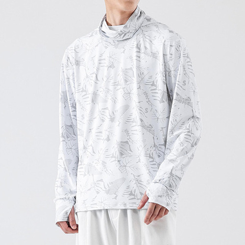 Protección Solar De Los Hombres Sudadera Con Capucha Camisa