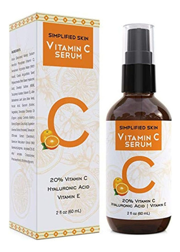 Suero De Vitamina C 20% Para Cara Y Ojos (