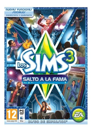 Los Sims 3 Salto A La Fama Expansion Juego Pc Original Caja