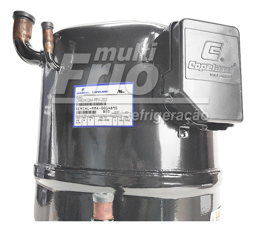 Compressor Cr62kqm-pfv-202 5 Hp R22 220v 1f Copeland