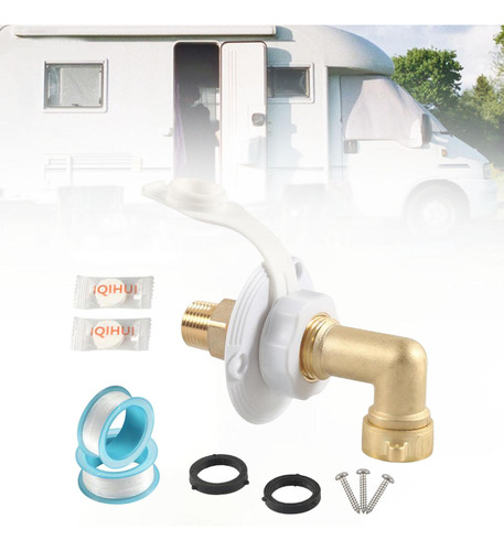Kit De Entrada De Agua Para Rv City Con Válvula De