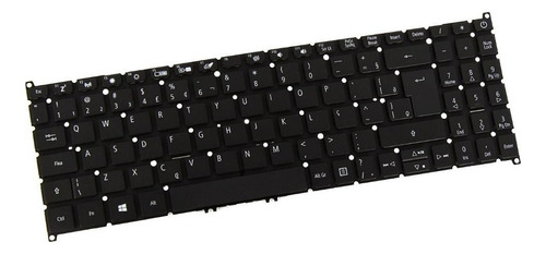 Teclado Para Notebook Acer Aspire 3 A315-58-573p Cor Preto