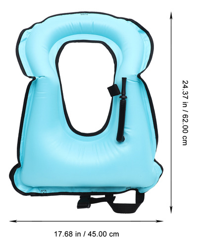Chaleco De Respiración Inflable Para Nadar, Tubo De Respirac