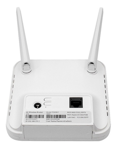 Imagen 7 de 9 de Modem Router 4g Lte C/chip Wifi Banda Rural Liberado.