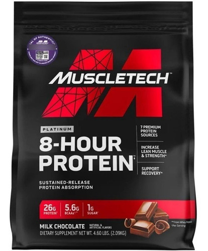 Muscletech Platinum 8 Horas Proteina - Caseina