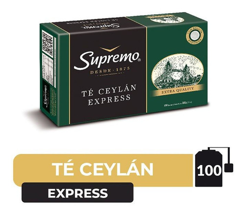 Te Ceylan Expresso Supremo 100uni(3 Display)super