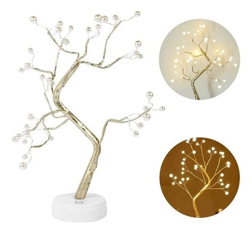 Kenanlan Árbol De Bonsái De Escritorio Led 36 Led Lámpara De