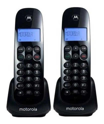 Imagen 4 de 4 de Teléfono inalámbrico Motorola M700-2 negro