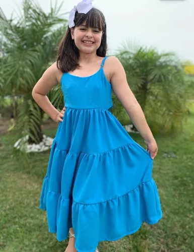 Vestido midi cheap rodado infantil