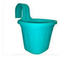 Comprar Macetero De Plástico Balcón Simple Colores