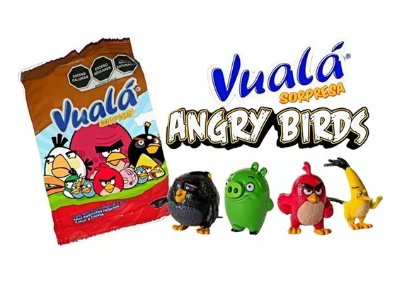 18 Bolsas Surtidas Vuala Sorpresa Vuala Angry Birds 2023
