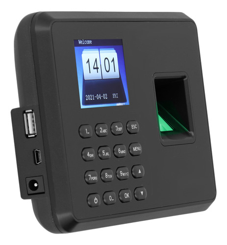 Time Card Machine, Sensor Biométrico, Huella Dactilar, Asist
