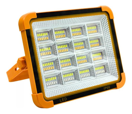 Reflector Solar Led 300w Portatil Luz 3 Tonos Recargable