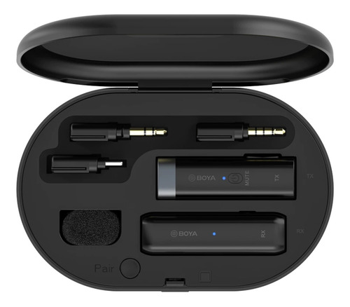 Imagem 1 de 9 de Microfone Boya By-wm3d P/ iPhone Câmeras E Laptops
