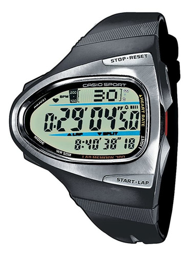 Reloj Original Casio® Pulsómetro Monitor Cardíaco 50 M Nuevo