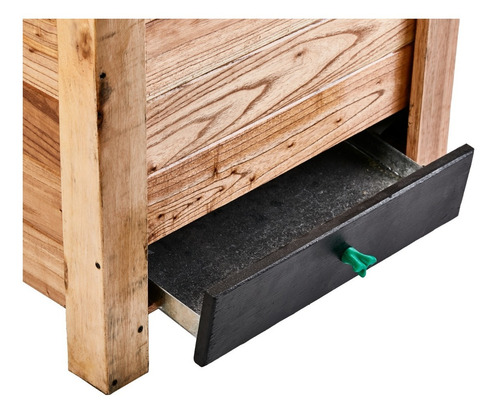 Imagen 4 de 9 de Compostera Tarpuy Jatum 135 L Madera Familiar Redcompostaje