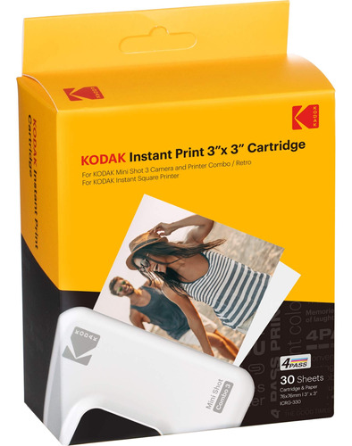 Kodak Instant Print 3'' X 3'' Cartridge 