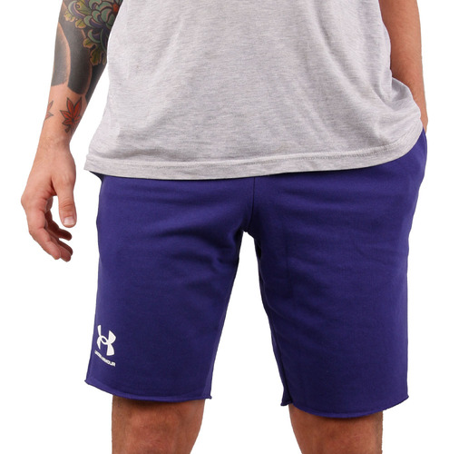 Short Hombre Under Armour Rival Terry Azul Jj deportes