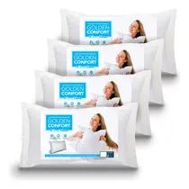 Comprar Pack X4 Almohadas Vellon 70x40- Fibra 100% Virgen Siliconada