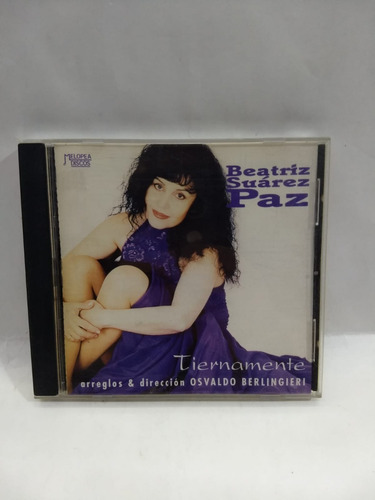 Beatriz Suarez Paz Tiernamente  Cd La Cueva Musical Acop