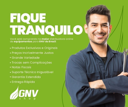 Kit 5 Geração Gnv Shop Original Com Cilindro De 40l / 10m³