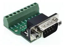 Comprar Conector Pcb Terminal Db9 Serial Rs232 Macho Bornera [ Max ]