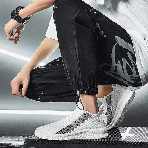 Zapatillas De Running Para Hombre De Color Blanco