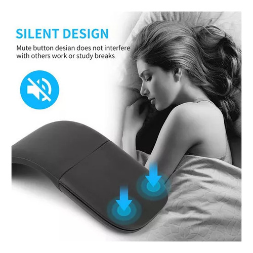 Ratón Inalámbrico Bluetooth Táctil Plegable Arc Mouse