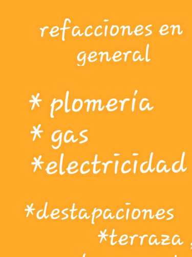 Imagen 5 de 5 de Plomeria , Gas , Elect. Etc.