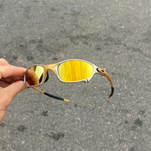 Anteojos Gafas Lentes De Sol Oakley Juliet / Modelo Brasil Deportivos Amarillo Gris Naranja