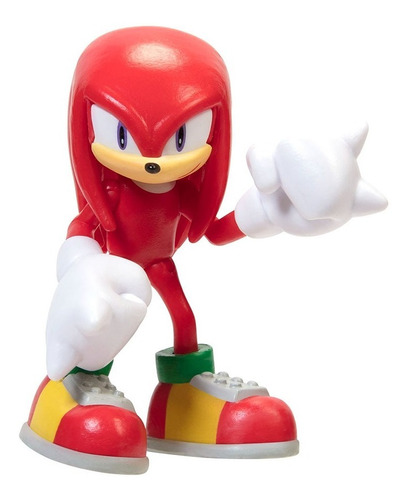 Knuckles Sonic The Hedgehog 30th Anniversary 6cm Jakks