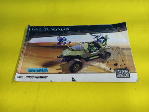 Manual Original Mega Blocks Halo Wars Unsc Warthog 96805