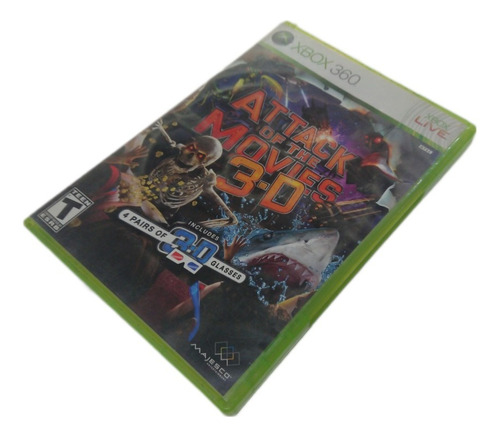 Attack Of The Movies 3-d Xbox 360 (Reacondicionado)